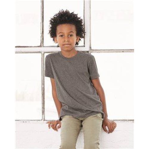 3413Y - Youth Triblend Jersey Short Sleeve Tee