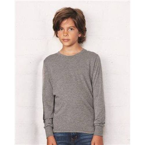 Bella Canvas Youth Long Sleeve Jersey Tee