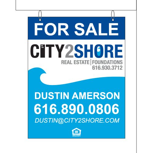 24 x 36 Hanging For Sale sign