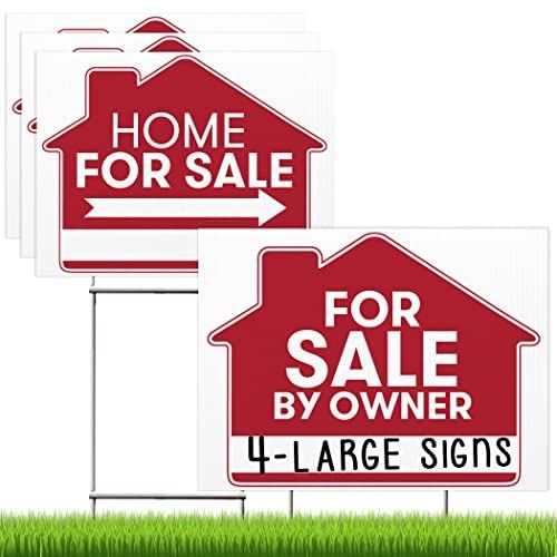 24 x 18 double sided For Sale sign