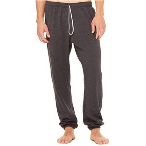 Unisex Long Scrunch Fleece Pant