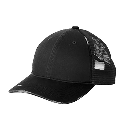 Port Authority® Distressed Mesh Back Cap