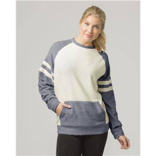 Women’s Cozy Contrast Fleece Pullover