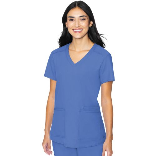 Med Couture 3 Pocket Scrub Top