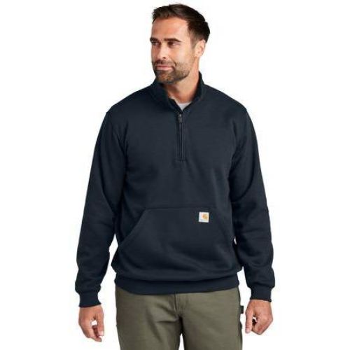 Carhartt® Midweight 1/4-Zip Mock Neck Sweatshirt