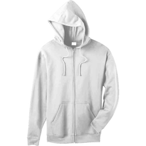 Anvil Organic Cotton/Recycled Polyester Full-Zip Hood