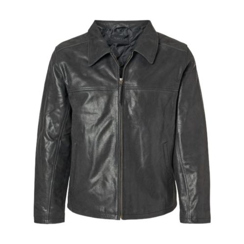8000 - Burks Bay Napa Leather Driving Jacket - Bond's Shirt Tales