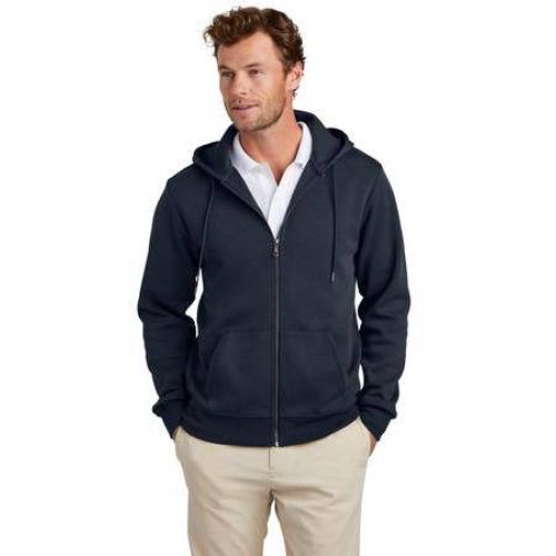 Brooks Brothers Double-Knit Full-Zip Hoodie