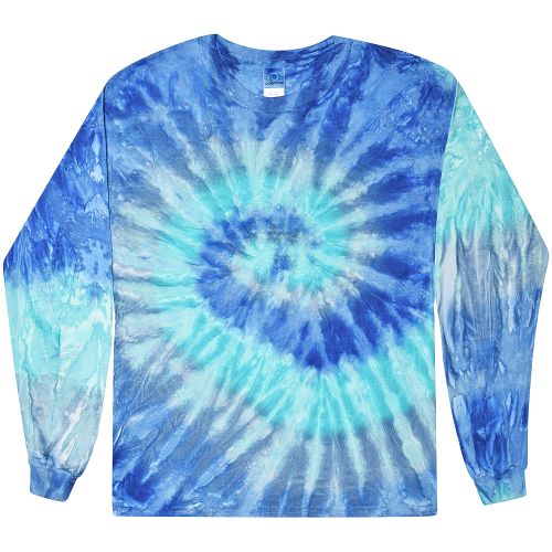 Colortone Tie-Dyed Long Sleeve T-Shirt