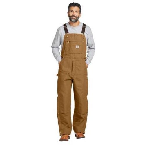 Carhartt® Firm Duck Insulated Bib Overalls