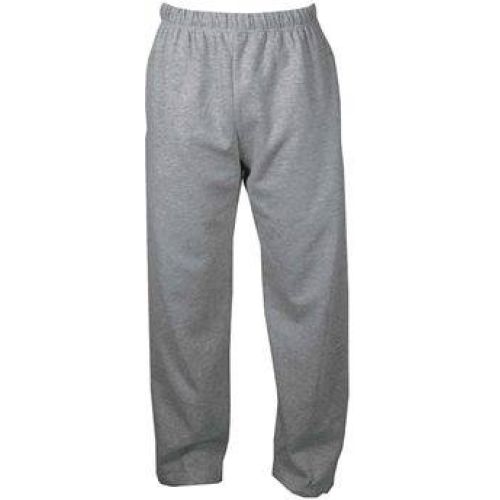 Open Bottom Sweatpants with Pockets