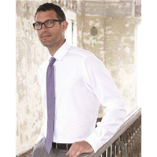 Non-Iron Dobby Pindot Shirt