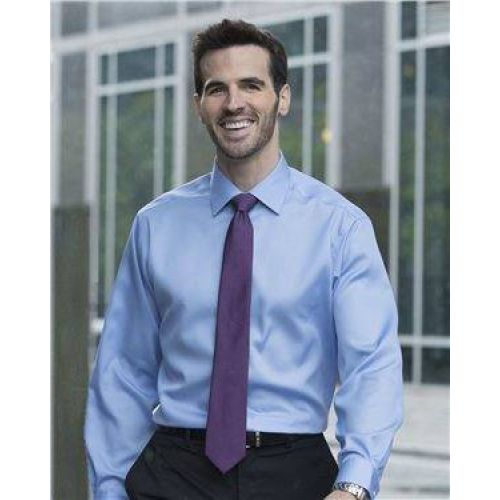 Non-Iron Micro Pincord Long Sleeve Shirt