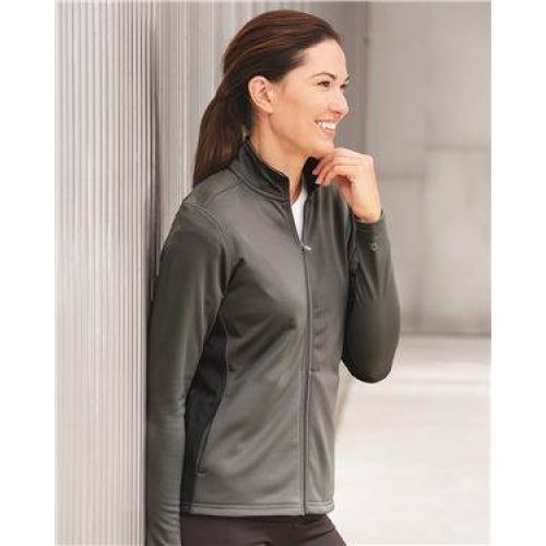 Women’s Colorblocked Performance Full-Zip Sweatshirt