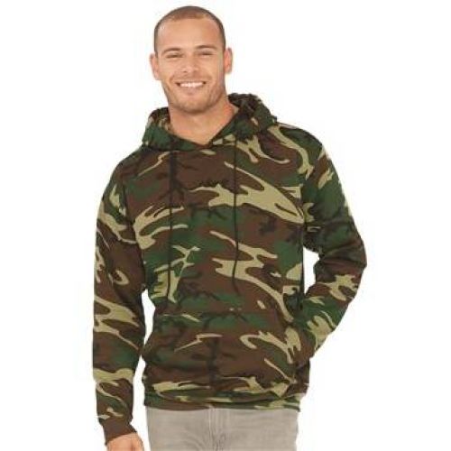 Adult Camo Pullover Fleece Hoodie