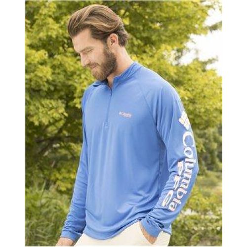 Terminal Tackle Long Sleeve Quarter-Zip Shirt