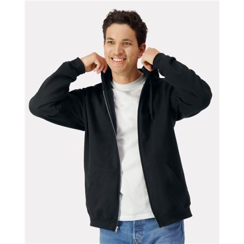 Unisex Softstyle® Full-Zip Hooded Sweatshirt