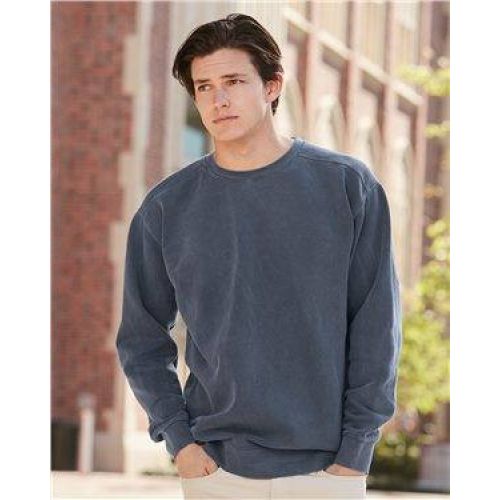 Garment Dyed Ringspun Crewneck Sweatshirt