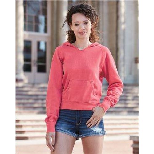 Comfort Colors 1595 Women’s Garment Dyed Ringspun Hooded Pullover