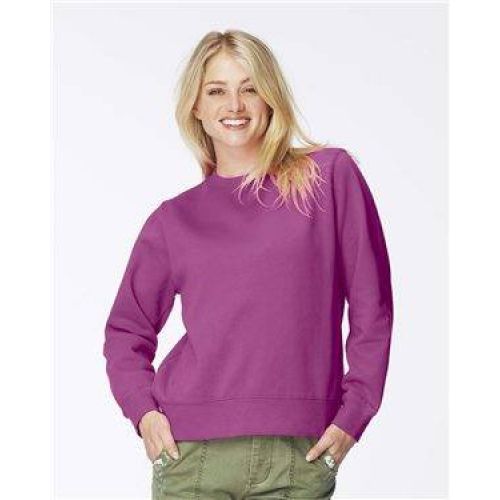 Comfort Colors 1596 Garment Dyed Women’s Crewneck Sweatshirt