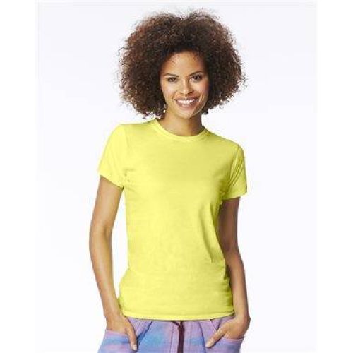 Women’s Garment Dyed Lightweight Ringspun Short Sleeve Crewneck T-Shirt