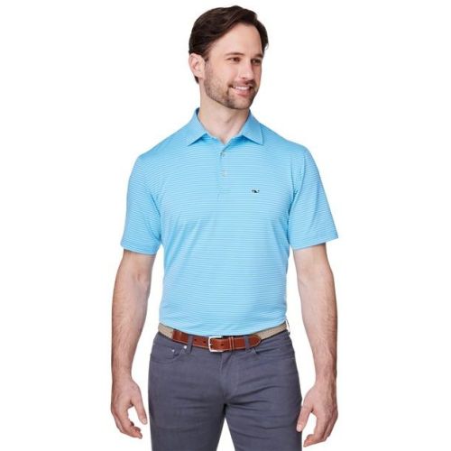 vineyard vines Men’s Bradley Stripe Sankaty Polo