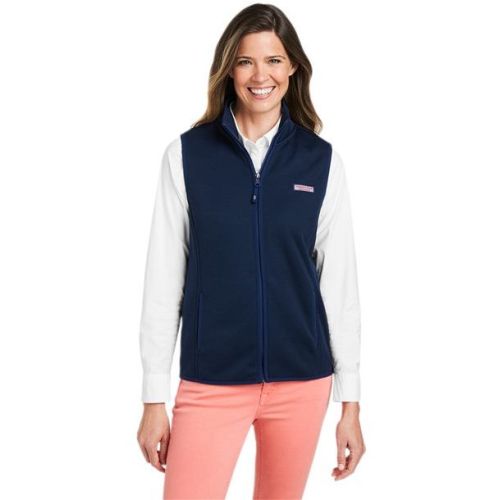 vineyard vines Women’s Mountain Sweater Fleece Vest