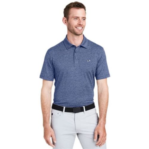 vineyard vines Men's Destin Stripe Sankaty Polo