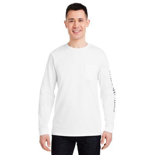 Unisex Long Sleeve Pocket T-Shirt
