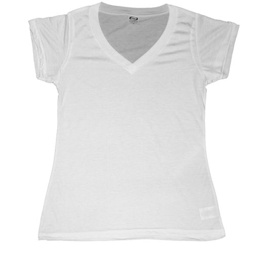 Vapor Ladies Fashion V-neck All over tee