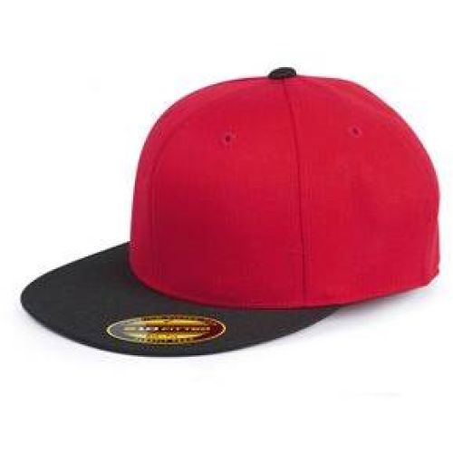 6 Panel Flat Bill Cap-Flexfit