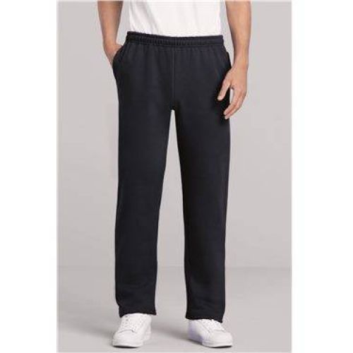 Heavy Blend Open Bottom Sweatpants with Pockets