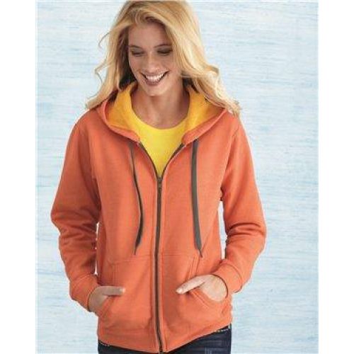 Heavy Blend Women’s Vintage Full-Zip Hooded Sweatshirt