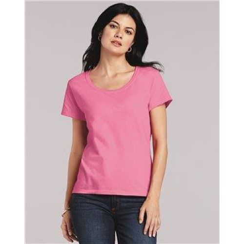 Softstyle Women’s Deep Scoopneck T-Shirt