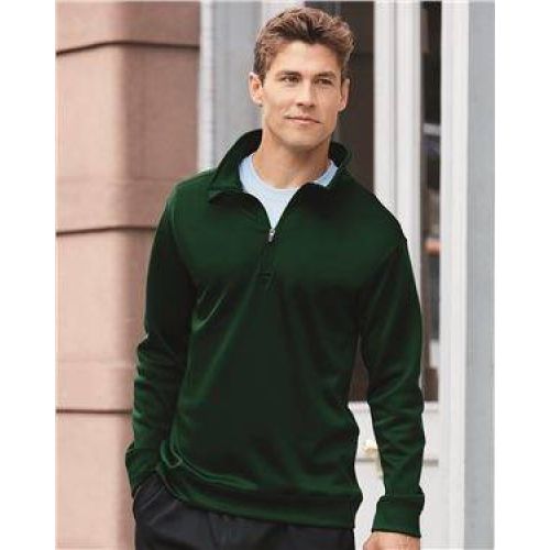 Gildan Performance® Tech Quarter-Zip Pullover Sweatshirt