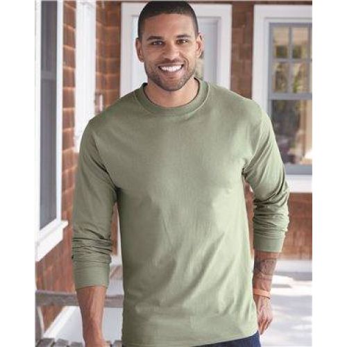 Hanes Beefy-T Long Sleeve T-Shirt