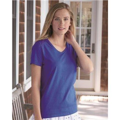 Women’s Tagless V-Neck T-Shirt