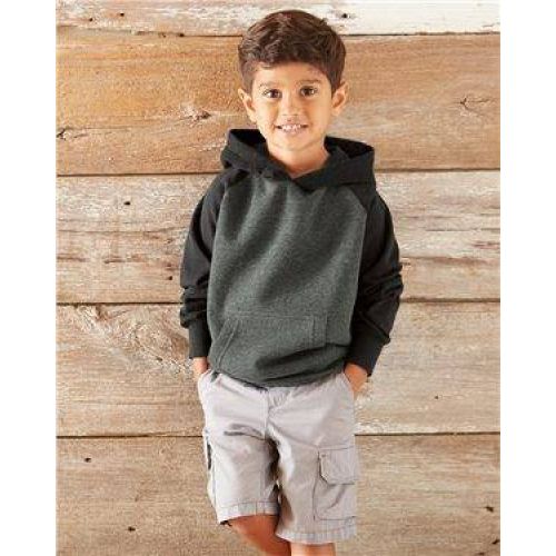 Toddler Special Blend Raglan Hooded Pullover Sweatshirt