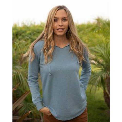 Women’s Lightweight California Wavewash Hooded Pullover Sweatshirt