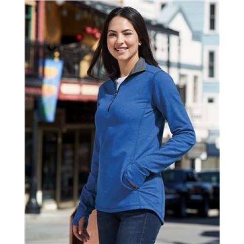 Omega Stretch Terry Women’s Quarter-Zip Pullover