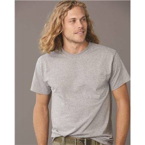 Dri-Power® 50/50 T-Shirt with a Pocket
