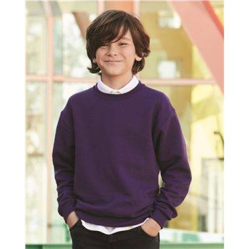 562B – NuBlend Youth Crewneck Sweatshirt