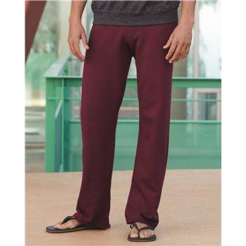 NuBlend® Open Bottom Sweatpants with Pockets