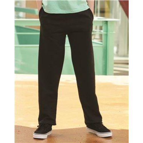 974ypr - Nublend Youth Open Bottom Sweatpants