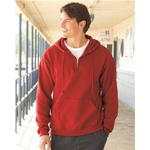 NuBlend Quarter-Zip Hooded Sweatshirt