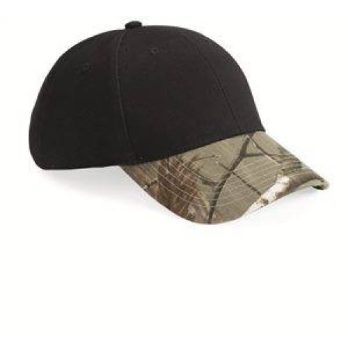 Solid Crown Camouflage Cap