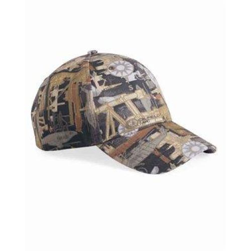 Structured Oilfield Camo Cap