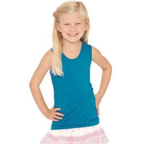 LAT 2690 Girls’ Fine Jersey Tank Top