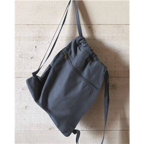 Pigment Dyed Premium 12 Ounce Canvas Drawstring Bag