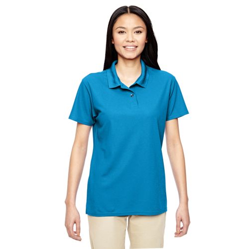 G458L Gildan Performance™ Ladies’ 5.6 oz. Double Piqué Polo
